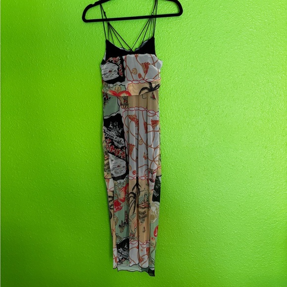 urban outfitters euc sheer/lined city dress - Picture 5 of 8